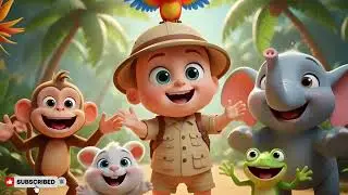 Yes or No Jungle Game Song for Kids | Fun Animal & Nursery Rhymes for Toddlers 🐵🌴🎶