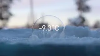freezing crystal shapes - art of ice bubbles