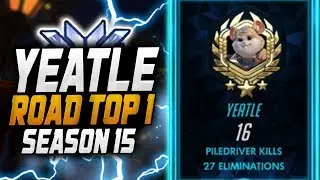 Grandmaster Hammond Gameplay - Yeatle! #1 Wrecking Ball [ OVERWATCH SEASON 15 TOP 500 ]