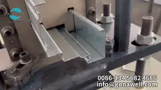 Door frame roll forming machine