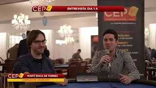 Entrevista del d&iacute;a 1A del CEP Peralada 2017 - Mart&iacute; Roca