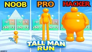 Tall Man Run Noob vs Pro vs Hacker