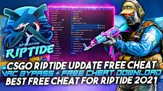 THE BEST FREE CHEAT FOR CSGO RIPTIDE UPDATE + VAC BYPASS | UNDETECTED SAFE