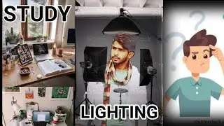 STUDY SETUP ROOM @LATEST VLOG & LIGHTS PROBLEM |  how to study room lighting for YouTube channel