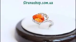 Sirenashop.com.ua: Бижутерия (Кольцо Сандра) с кристаллами Swarovski
