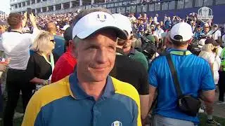 Luke Donald · Winning Interview · 2023 Ryder Cup · European Captain