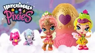 Hatchimals Pixies | Toy Play: A Super Special Secret Surprise Royal Pixies Party!
