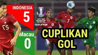 CUPLIKAN GOL INDONESIA VS MACAU AFC USIA 23 TAHUN 2026  #afc #timnasindonesia