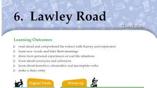 lawley road by rk narayan in hindi explanation of class 5 English reader ace with aster