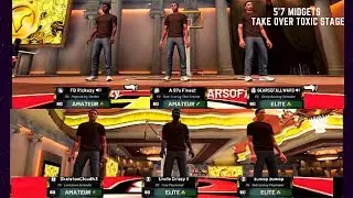 5'7 MIDGETS TAKE OVER THE STAGE AND THIS HAPPENED! FUNNY COMP GAME!