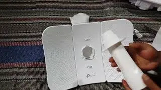 RADIO ACCESS POINT TP LINK CPE 605 - UNBOXING