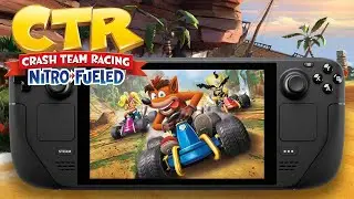 Crash Team Racing: Nitro Fueled - Steam Deck Switch Emulation 
