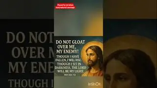 Wow 🔥 Powerful christian motivational message/Speech #walkbyfaith #christianinspiration