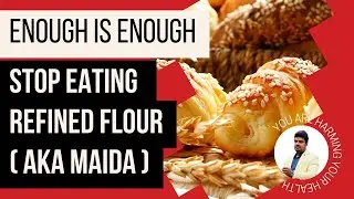Stop Eating Maida? 😳 High GI, Inflammation & Weight Gain Explained