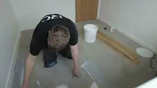 laying luxury vinyl tile!!!