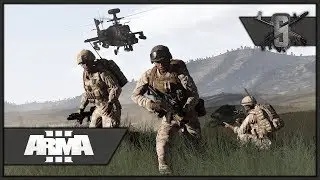 British/American Joint Op, Apache Support! - ArmA 3 Zeus Gameplay 1440p60