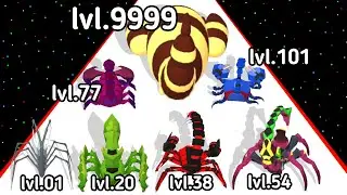 Scorpion Run Evolve & Clash Level Up Scorpion Max_Level Gameplay (New Update)