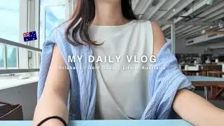 Brisbane Vlog｜🇦🇺海外暮らし主婦の日常｜海のある週末🏝️｜自炊,朝活,カフェ巡り｜駐在帯同｜オーストラリア生活vlog