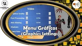 📢 Menu Graficos (Graphics Settings), Unreal Engine 69, UE curso o tutorial español