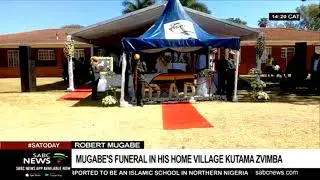 Mugabe's burial currently under way in Zvimba, Kutama