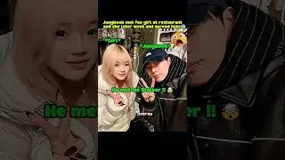 Jungkook Met His Stalker Girl Fan😱🤯 #bts #btsarmy #btsshorts #taehyung #jungkook #btsv #taekook #jin