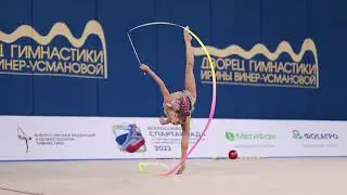 Anna Popova Ribbon Spartakiad 2022 AA Final