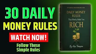 Daily Money Rules That Slowly Make You Rich | Book summary | Audiobook 