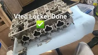 The #b20vtec All Motor Gets a #vtec locker Kit #crx #bseriesonly #allmotor #senditpapi #bseries