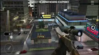 Pure Sniper Z12 Mission 9 Killer Tunes Protect The Woman Wearing Headphones