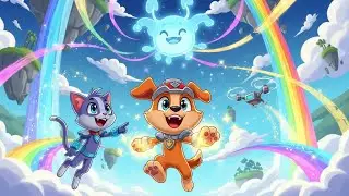 park & Luna&rsquo;s Magical Adventure! Discovering a Mysterious Sky Creature in the Floating Islands