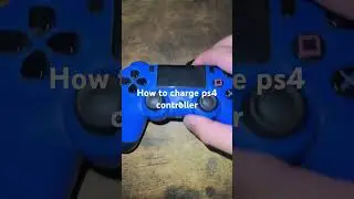 How to charge ps4 controller