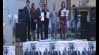 Presentazione Olga Lo Passo - Comizio del 29/04/12 Lista Civica Porte Aperte
