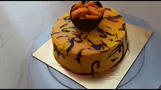 Chocolate Mango Delight Cake ✨✨🤩
