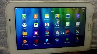 How to Activate increase legibility text in Android tablet  | Samsung Galaxy Tab 3