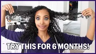 How to Get Your Hair to Grow Back Healthy in 6 Months for Hair Loss & Damage (Day 1)