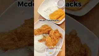 Mcdonalds Tipid Hacks #shorts