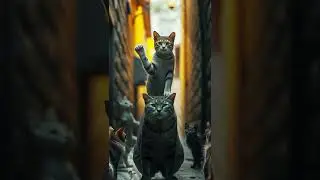 🔥 From Weak to Warrior: The Stray Cat&rsquo;s Ultimate Transformation! 🐱💪