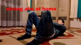 strong abs workout at home - six pack at home no equipment