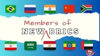 5 New BRICS Members in 2024 |  Egypt Iran Saudi Arabia UAE Ethiopia Join BRICS - Watch Now