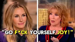 Julia Roberts Walks Off The View After Joy Behar Pushes Too Far