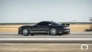 My Whipple S650 RACES AIR STRIP / Half Mile Racing Vs GTR Z06 Shelby GT350 ZL1 / Bagged Dark Horse