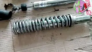 How To repair Motorcycle Rear Shocks | China Bike Hard Shocks Problems