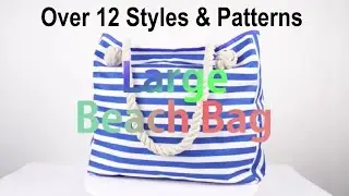 Beach Bag Gym Yoga Waterproof Weekender extra large with Key Holder & Bottle Opener