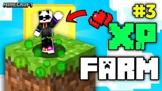 Ultimate xp farm in my minecraft one block series || episode 3