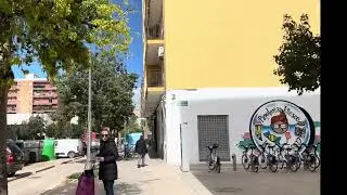 Walking in Malilla, Valencia 🇪🇸 | Fallas 2025 Stroll | L'illa Formentera & Carrer de Malilla