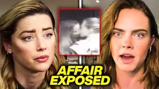 New Photos REVEAL Amber Heard CHEATING With Cara Delevigne!