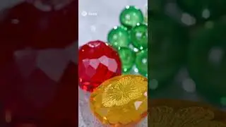 Prismatic Glass Fruit ASMR | Macro Slices, Echo Crunch & Viral Crystal Sounds