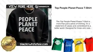Top People Planet Peace T-Shirt