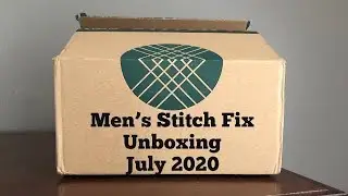 Stitch Fix Men's Unboxing July 2020 (PLUS $50 Referral Link for Men Women!!!👍🏻)