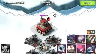 Boom Beach - Beat Hammerman's HQ 55 with only one Zooka (funny clip)